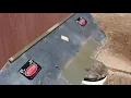 Bust em Boat Blind Transom Repairs Bad welding and attachment of pods and sinking a new Lowe Jon