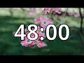 48 Minutes Timer with Music Spring Timer