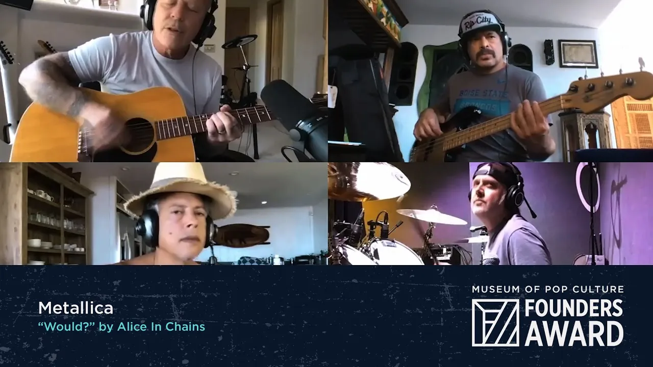Metallica - "Would?" by Alice In Chains | MoPOP Founders Award 2020 Metallica - "Would?" by Alice In Chains | MoPOP Founders Award 2020