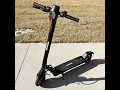 Test driving the M5 scooter from MICROGO as part of a review for The Gadgeteer