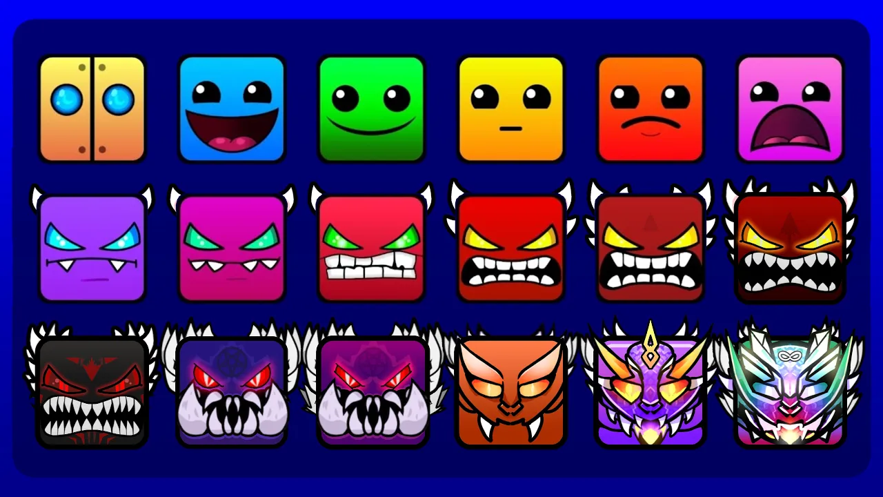 Difficulty Dash FULL VERSION (Auto - GOD Difficulty, All Levels)