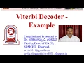Viterbi Algorithm Viterbi Decoder with example