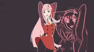 zero two dance 1080p 60 original dance animation wallpaper