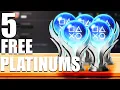 5 Easy Platinum Trophies on PlayStation Plus Now