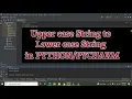 how to convert uppercase string to lower case in python uppercase string to lower in pycharm