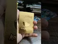 Pikachu vmax gold my new Pokemon card