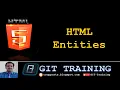 4 HTML Entities