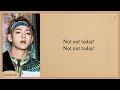 Download Lagu BTS Not Today Easy Lyrics