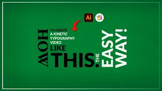 How to Create a Kinetic Typography - The Easy Way Tips Tricks