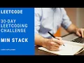 Min Stack 30-Day LeetCoding Challenge leetcode c solution