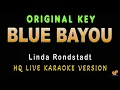 Lagu BLUE BAYOU - Linda Ronstadt (HQ KARAOKE VERSION)