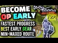 OSRS - The BEST POSSIBLE START for New Players Best Weapons Quests Armor for F2P Free to Play