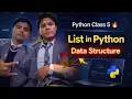 Python Class 5 Lists in Python Explained in Nepali Data Structure Practice