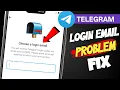 Choose a login email telegram You will receive Telegram login codes via email and not SMS