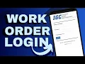 Work Order Login How To Login Work Order Account 2024