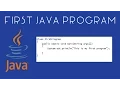 Java Tutorials 02 Download JDK First JAVA Program