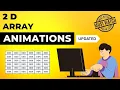 Two Dimensional Array Animations Data Structure Visual How
