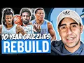 NEXT NBA DYNASTY 10 Year Memphis Grizzlies Rebuild NBA 2K23