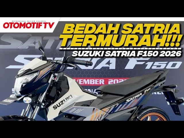 SUZUKI SATRIA F150 VERSI TERMURAH..!!! APA BEDANYA DARI SATRIA PRO..??? | Otomotif TV