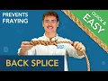 Back Splice 3 Strand Rope