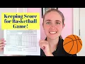 How to Keep a Basketball Scorebook