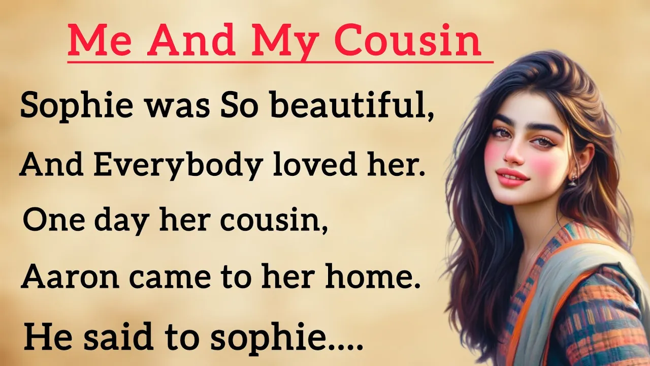 Outline Video Me & My Cousin | Learn English Through Story Level 1 | Graded Reader | Improve Your English