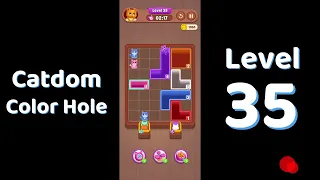 Catdom Color Hole Level 35 Screenshot