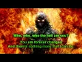 Download Lagu Who - Disturbed - Lyrics on screen