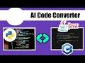 Code Translator by Convert Python code to Java C