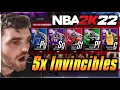 WORLD S FIRST FULL INVINCIBLE FIVE IN NBA 2K22 MyTEAM