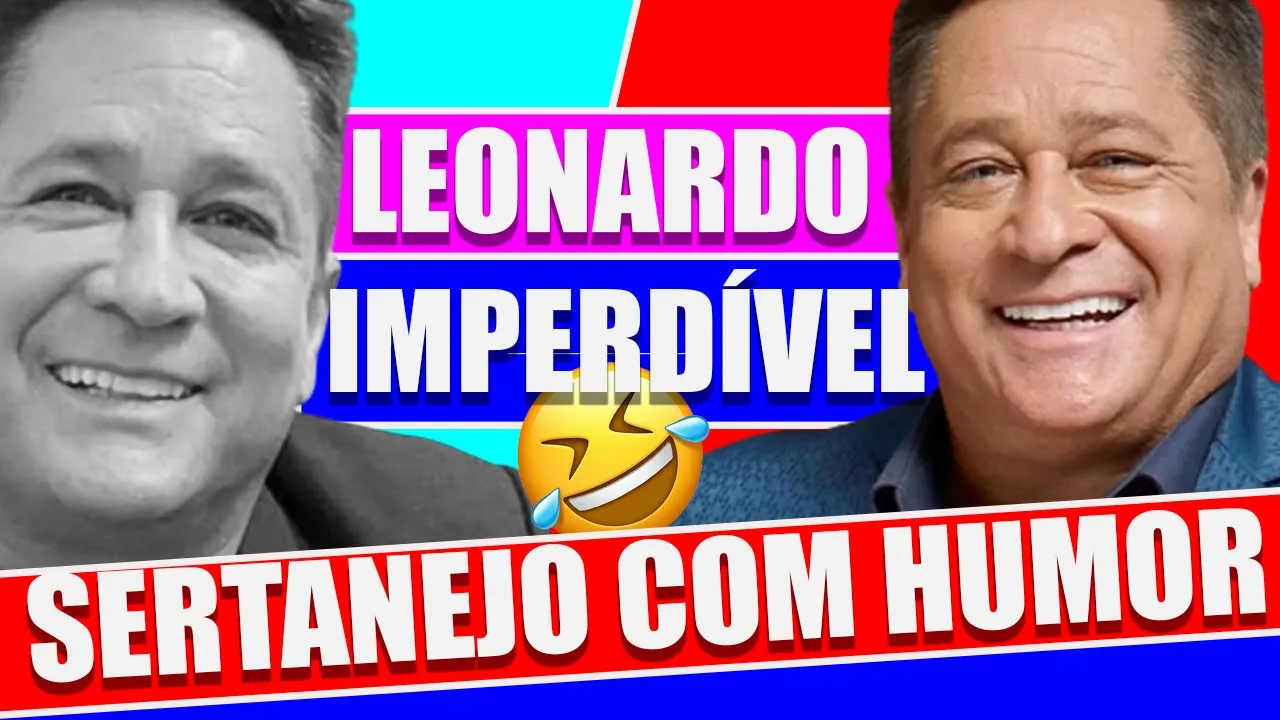 LEONARDO CANTOR SERTANEJO QUE FEZ DUPLA COM SEU IRMÃO LEANDRO ENTREVISTA COM HUMOR IMPERDÍVEL
