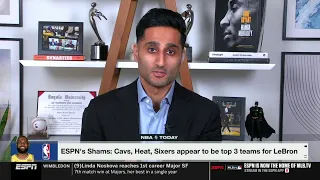 "LeBron to GS makes most sense!" - Shams crafting potential trade packages for LeBron | NBA TODAY