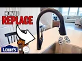 How To Replace a Kitchen Faucet - EASY DIY sponsored by Lowe s