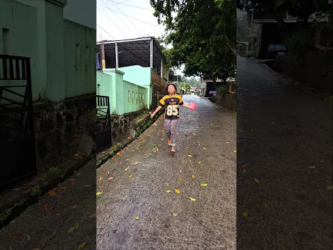 resih balon nya ke bawa air#trendingshorts