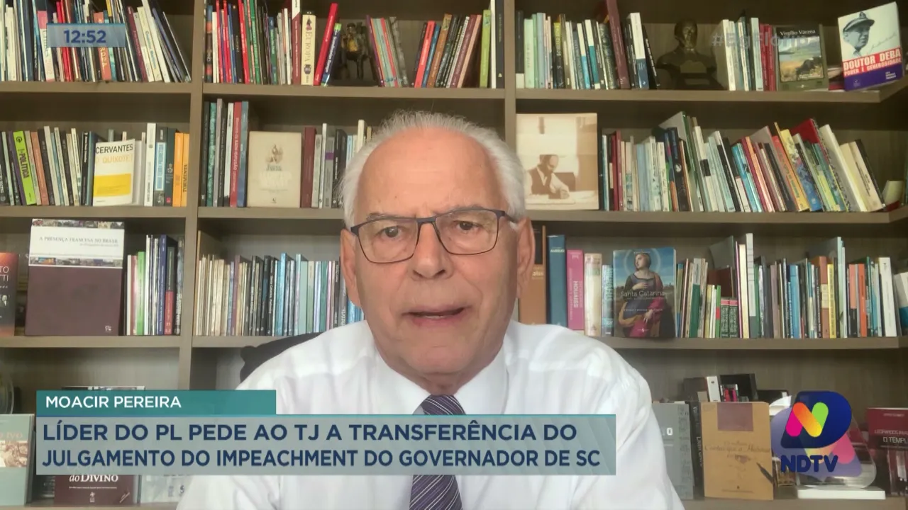 Moacir Pereira comenta sobre o julgamento de Carlos Moisés