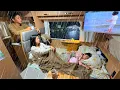 Lagu 雨の大阪2日間の車中泊旅|娘7歳バースデー🎂歓喜の夜|キャンピングカー車中泊
