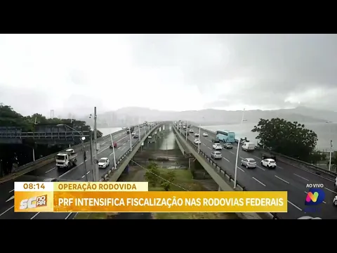 Operação Rodovida: PRF intensifica fiscalização nas estradas catarinenses durante o fim de ano