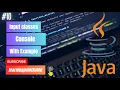 Console class in java