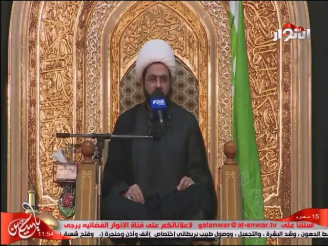 قوة البصر عند الإمام المعصوم وكيف عرف الإمام علي (ع) بوجود جبرئيل (ع) - سماحة الشيخ مهدي الطرفي