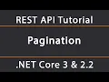 Implementing pagination ASP NET Core 5 REST API Tutorial 26
