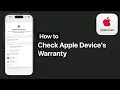 How To Check Apple Device Warranty iPhone iPad Apple Watch Mac AirPods