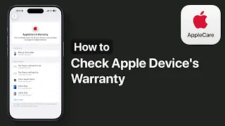 How To Check Apple Device Warranty iPhone iPad Apple Watch Mac AirPods