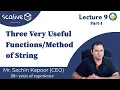 Lecture 9-1 Three Very Useful Of String Data Type in Python - SCALive
