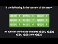 2D Array Problem 3 CBSE Class 12 Computer Science