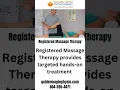 Registered Massage Therapy at Golden Maple Physiotherapy Maple Ridge BC