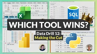 Excel vs Power BI vs SQL vs Python Grouping 37 000 Marathon Finish Times