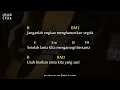 Chord Gitar Terry - Di Persimpangan Dilema