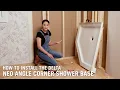 How to Install the Delta Neo Angle Corner Shower Base