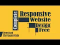 Complete Responsive Website Template Using HTML5 CSS3 JavaScript