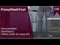 Proxy Mesh Tool for Maya